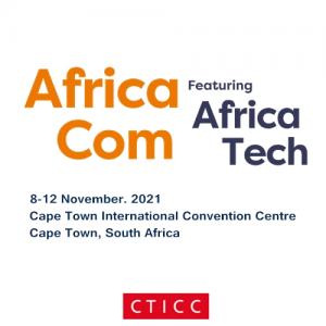 8-12 November, 2021. Africa Com. Cape Town, South Africa