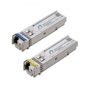 1.25G BIDI SFP 1310nm/1550nm 40KM LC Optic Transceiver