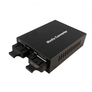 1000Mb MM to SM Fiber Media Converter