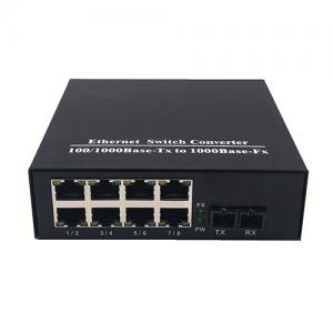 1000Mb Media Converter 1xFiber 8xRJ45
