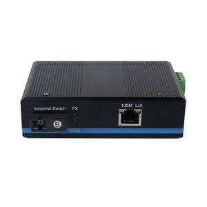 100M Industrial Ethernet Switch 1xFiber 1xRJ45