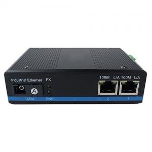 100M Industrial Ethernet Switch 1xFiber 2xRJ45