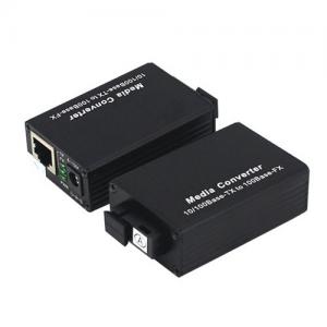 100Mb Mini Single Fiber Media Converter