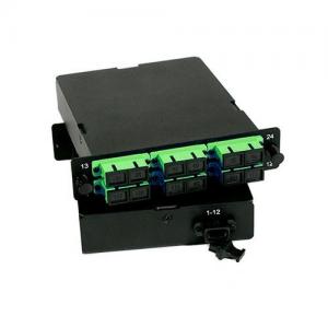 12 Fibers,1xMTP/MPO-12 to 12F SC APC OS2 SM Module Cassette