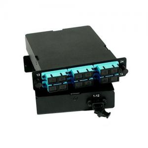 12 Fibers,1xMTP/MPO-12 to 12F SC OM3 MM Module Cassette