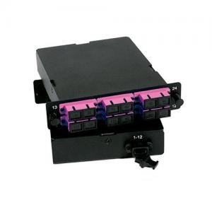 12 Fibers,1xMTP/MPO-12 to 12F SC OM4 MM Module Cassette