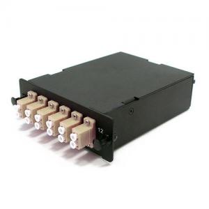12 Fibers,1xMTP/MPO-12 to 6xLC Dulpex OM1/OM2 MM Module Cassette