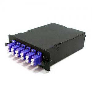 12 Fibers,1xMTP/MPO-12 to 6xLC Dulpex OS2 SM Module Cassette