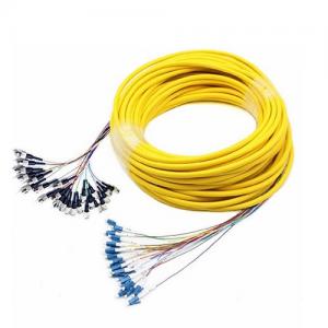 12/24F LC UPC to ST UPC OS2 SM 0.9mm Breakout Patch Cable