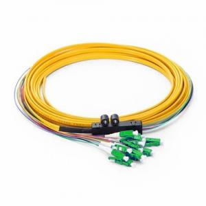 12F LC APC OS2 SM Ribbon Fanout 0.9mm FO Pigtail