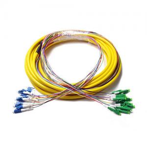 12F LC APC to LC UPC OS2 SM 0.9mm Breakout Patch Cable