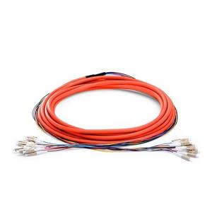 12F LC UPC to LC UPC OM1/OM2 MM 0.9mm Breakout Patch Cable