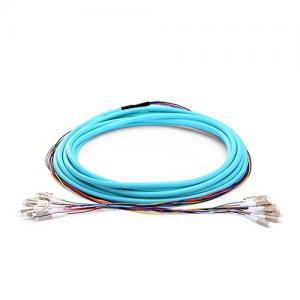 12F LC UPC to LC UPC OM3/OM4 MM 0.9mm Breakout Patch Cable
