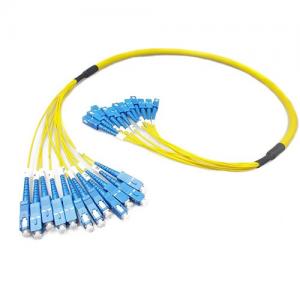 12F SC UPC to SC UPC OS2 SM 2.0mm Breakout Patch Cable