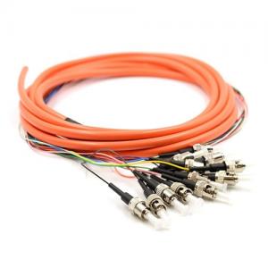 12F ST UPC OM1/OM2 MM Bunch FO Pigtail