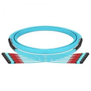 144F MTP/MPO to MTP/MPO 24 Strands OM3 MM HD Trunk Cable