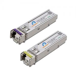 2.5G BIDI SFP 1490nm/1550nm 80KM LC Optic Transceiver