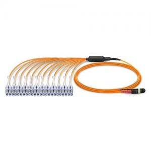 20/24F MTP/MPO to LC OM1/OM2 Multimode Push-Pull Harness Cable