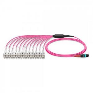 20/24F MTP/MPO to LC OM4 Multimode Push-Pull Harness Cable