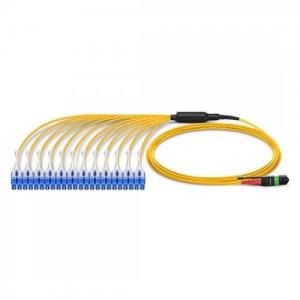 20/24F MTP/MPO to LC OS2 Singlemode Push-Pull Harness Cable