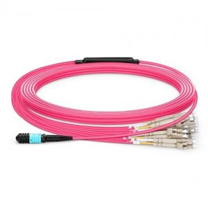 24-144F MPO to LC UPC OM4 Multimode Harness Cable