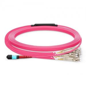 24-144F MTP to LC UPC OM4 Multimode Harness Cable