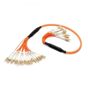 24F LC UPC to LC UPC OM1/OM2 MM 2.0mm Breakout Patch Cable