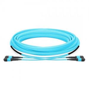 24F MTP/MPO to MTP/MPO 12 Strands OM3 MM Trunk Cable