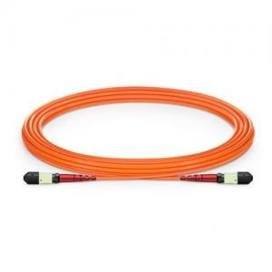 24F MTP/MPO to MTP/MPO 24 Strands OM1/OM2 HD Trunk Cable 