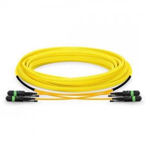 24F MTP/MPO to MTP/MPO OS2 SM Push-Pull HD Trunk Cable