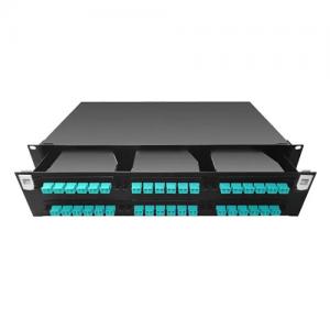2U 19′ Rack Mount High Density MTP/MPO Patch Panel