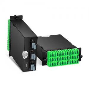 36 Fibers,3xMTP/MPO-12 to 18xLC APC Duplex OS2 SM Module Cassette