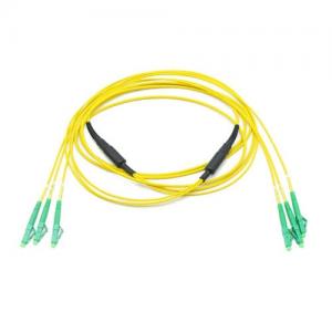 3F LC APC to LC APC OS2 SM 2.0mm Breakout Patch Cable