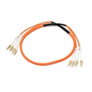 4/6F LC UPC to LC UPC OM1/OM2 MM 2.0mm Breakout Patch Cable