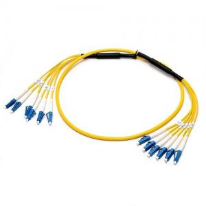 4/6F LC UPC to LC UPC OS2 SM 2.0mm Breakout Patch Cable