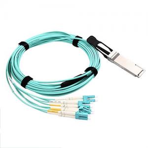 40G QSFP+ to 8xLC AOC Cable Series 1-100 meters