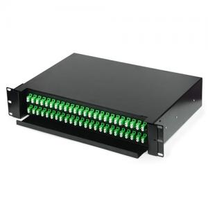 48 Port Duplex LC APC 96 Core Sliding Type Patch Panel Full Loaded
