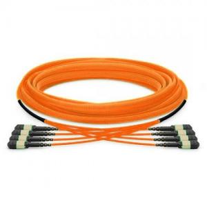 48F MTP/MPO to MTP/MPO 12 Strands OM1/2 MM Trunk Cable