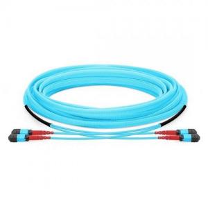 48F MTP/MPO to MTP/MPO 24 Strands OM3 MM HD Trunk Cable