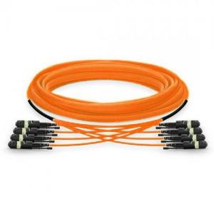 48F MTP/MPO to MTP/MPO OM1/OM2 MM Push-Pull HD Trunk Cable 
