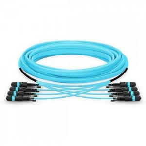 48F MTP/MPO to MTP/MPO OM3 MM Push-Pull HD Trunk Cable