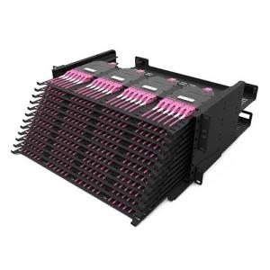 4U 19′ Rack Mount Ultra High Density MTP/MPO Enclosure with Cassettes
