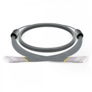 6 Strand SC UPC to SC UPC OM1/OM2 Multimode Armored Breakout Patch Cable