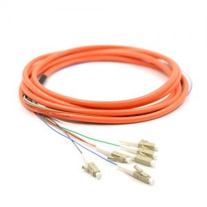 6F LC UPC OM1/OM2 MM Bunch FO Pigtail