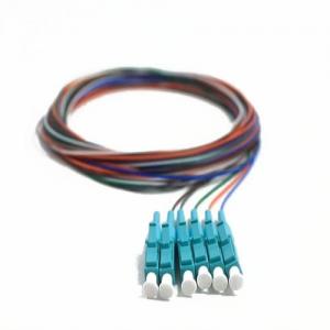6F LC UPC OM3/OM4 MM Color Coded FO Pigtail