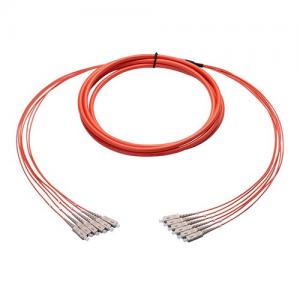 6F SC UPC to SC UPC OM1/OM2 MM 2.0mm Breakout Patch Cable