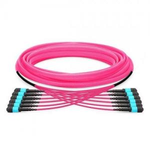 72F MTP/MPO to MTP/MPO 12 Strands OM4 MM Trunk Cable