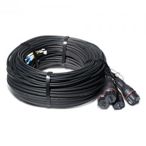 8 Cores Fullaxs LC to LC Waterproof Patch Cable