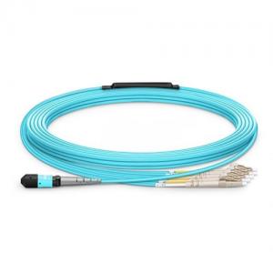 8F MTP to LC UPC OM3 Multimode Elite Harness Cable