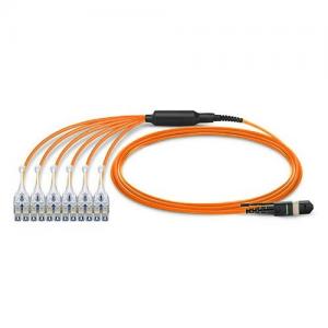 8/12F MTP/MPO to LC OM1/OM2 Multimode Push-Pull Harness Cable